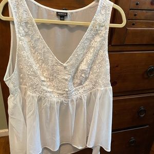 Torrid sheer baby doll top